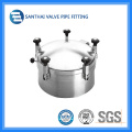 Sanitary Stainless Steel Ss304 material Manhole Cover